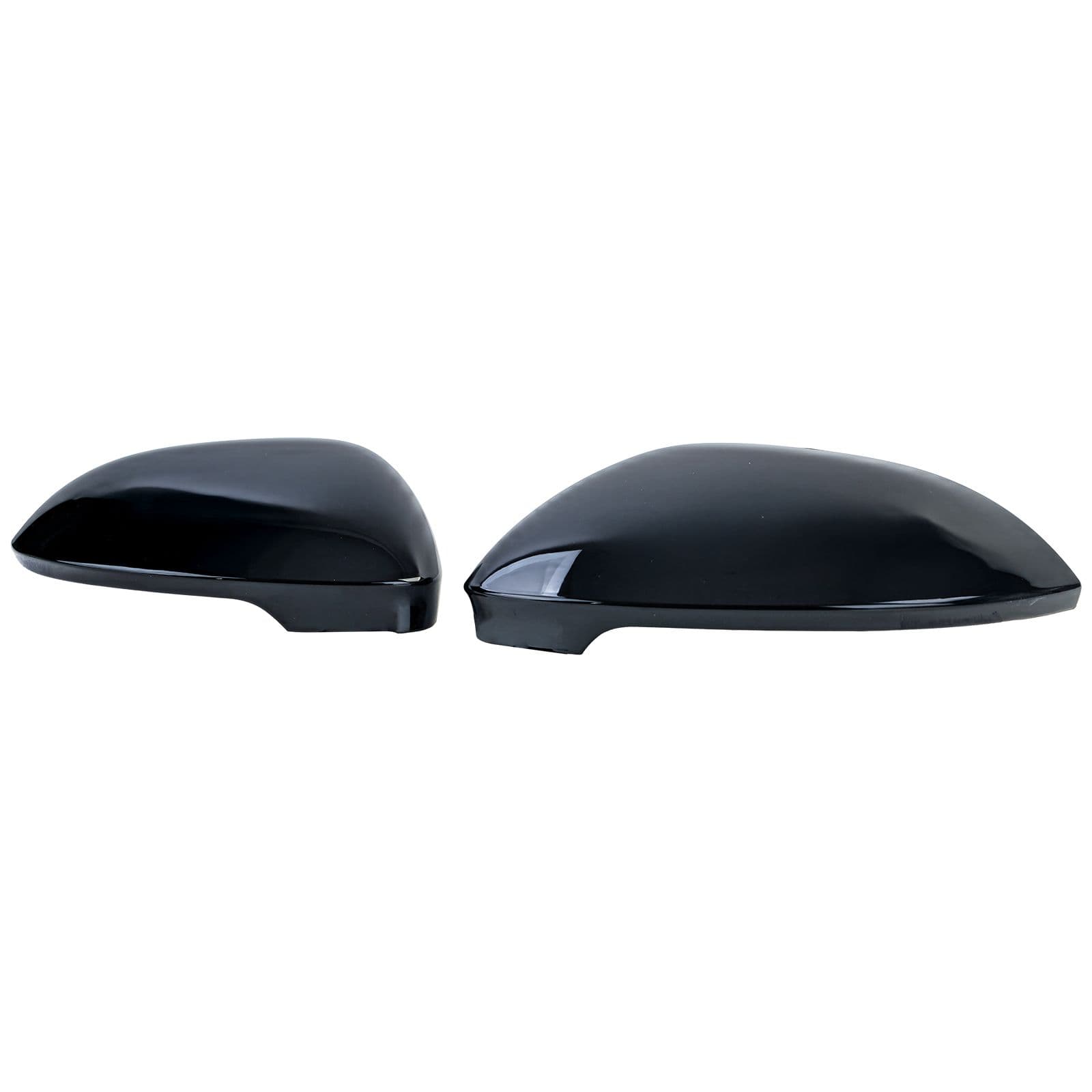 VW GOLF 8 GTI - SPIEGELKAPPEN SCHWARZ GLANZ REPLACEMENT VERSION V.3