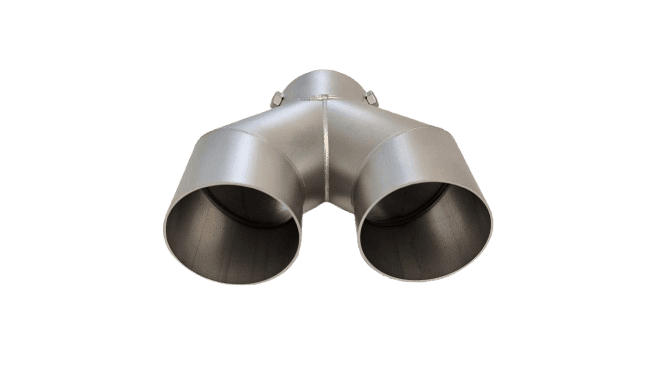 GRAIL Endrohrstück Y für M2 M3 M4 # 101710 für Ø 115mm Endrohr