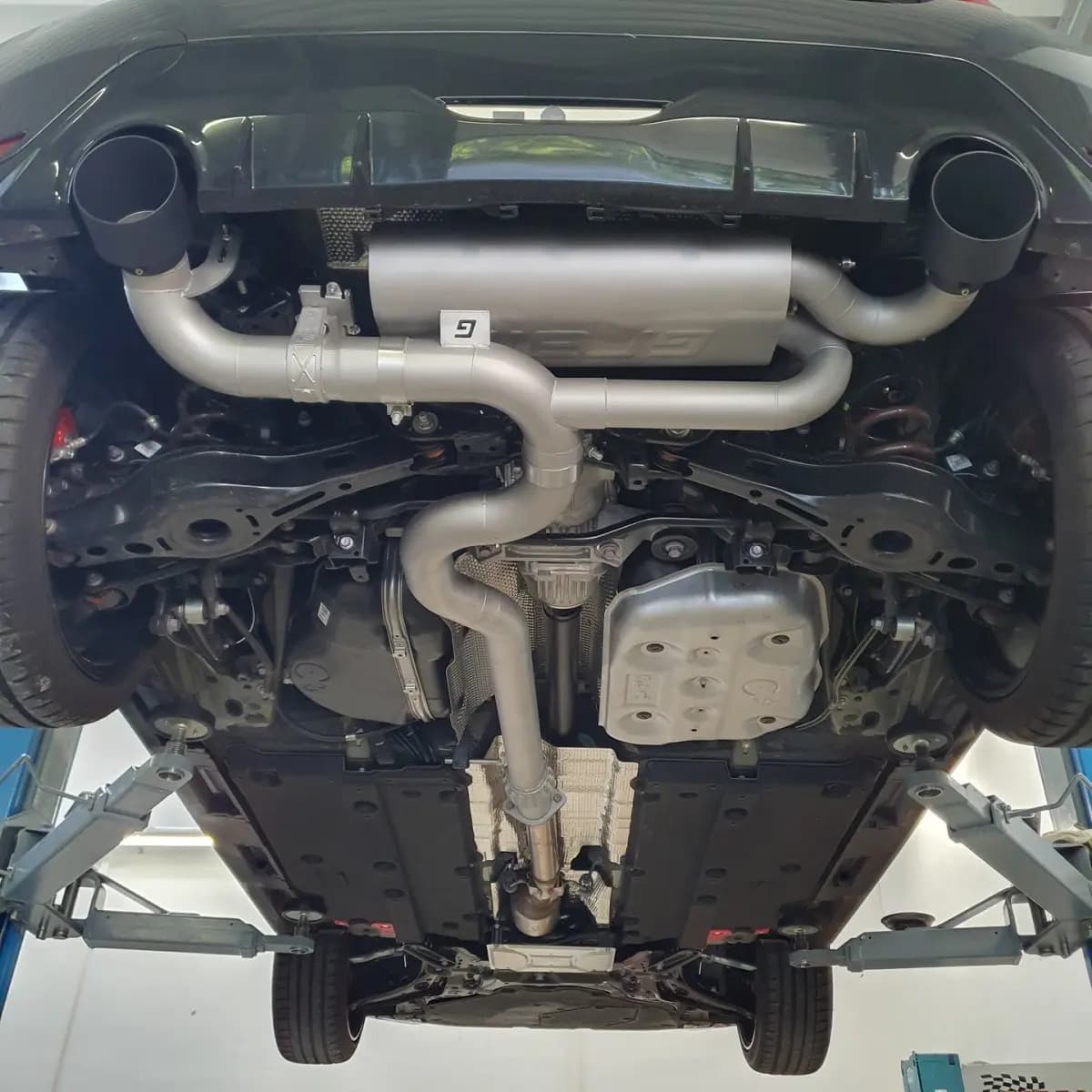 TOYOTA YARIS GR - GRAIL DUPLEX SPORTAUSPUFF ANLAGE AB OPF