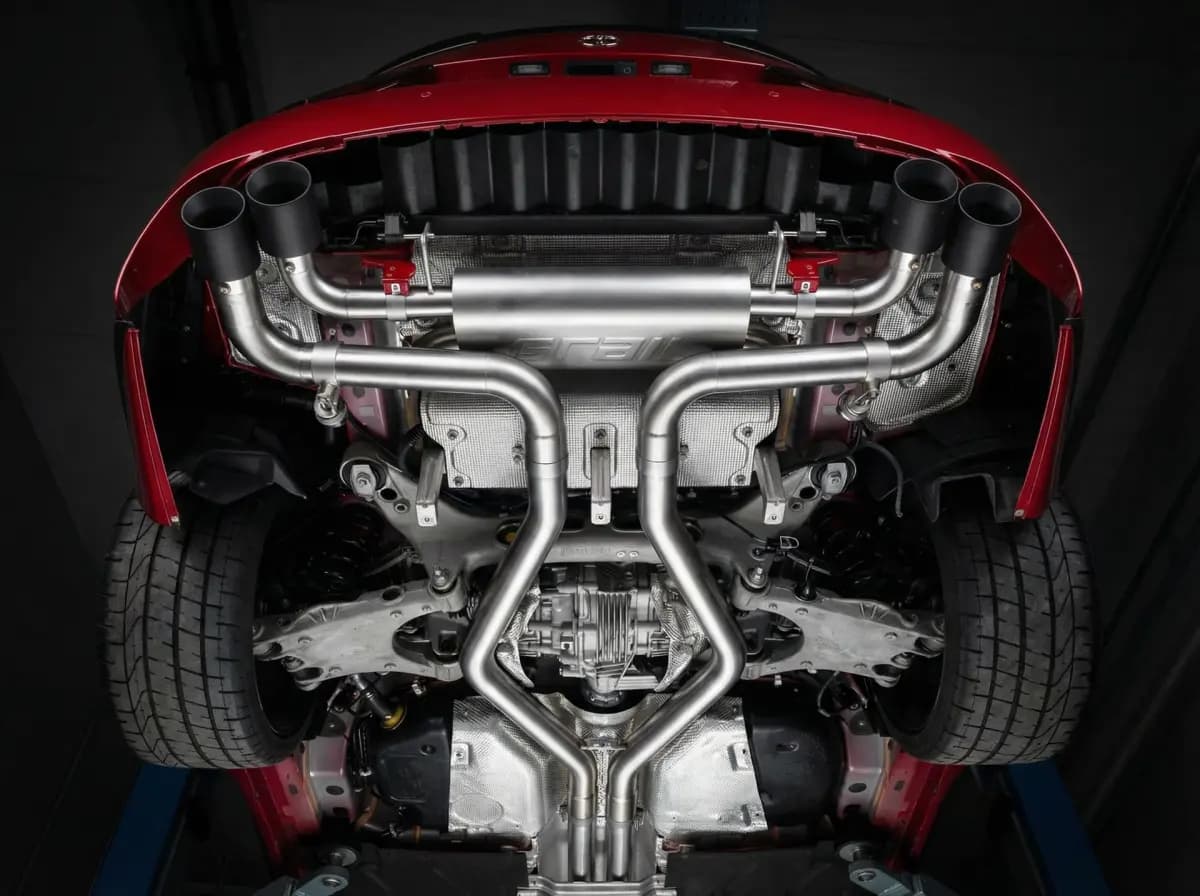 ALFA ROMEO GIULIA QUADRIFOGLIO - GRAIL DUPLEX SPORTAUSPUFF ANLAGE