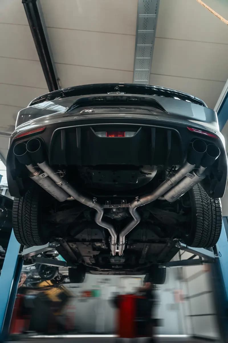 FORD MUSTANG 5.0 V8 GT - GRAIL DEEP DUPLEX AUSPUFF ANLAGE AB KAT