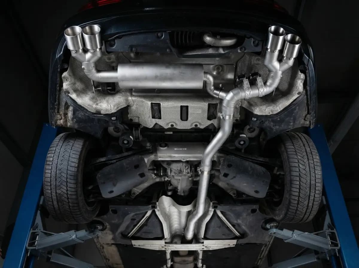 BMW 540i - GRAIL DUPLEX SPORTAUSPUFF ANLAGE AB OPF