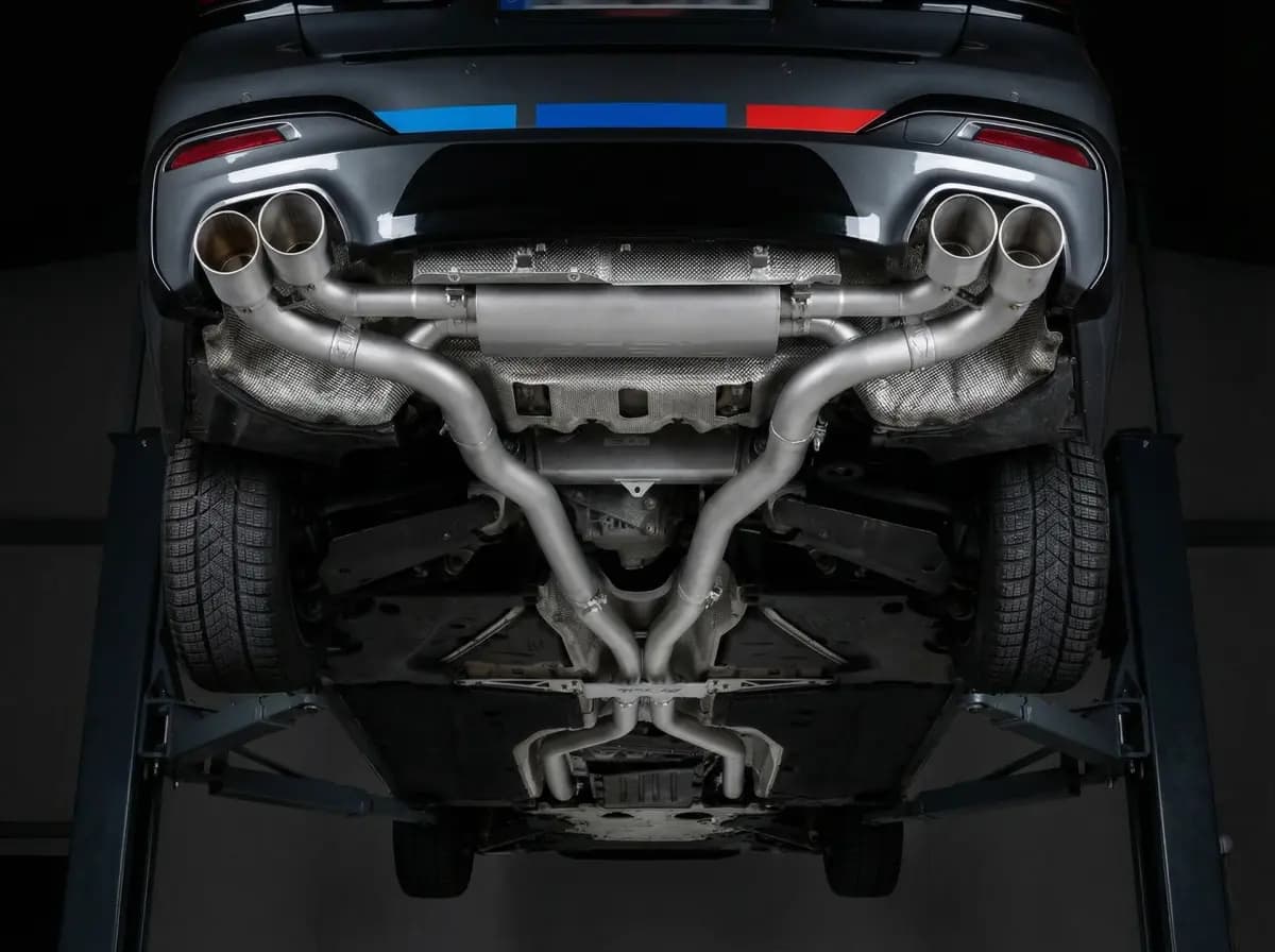 BMW M550i xDrive - GRAIL DUPLEX SPORTAUSPUFF ANLAGE AB KAT