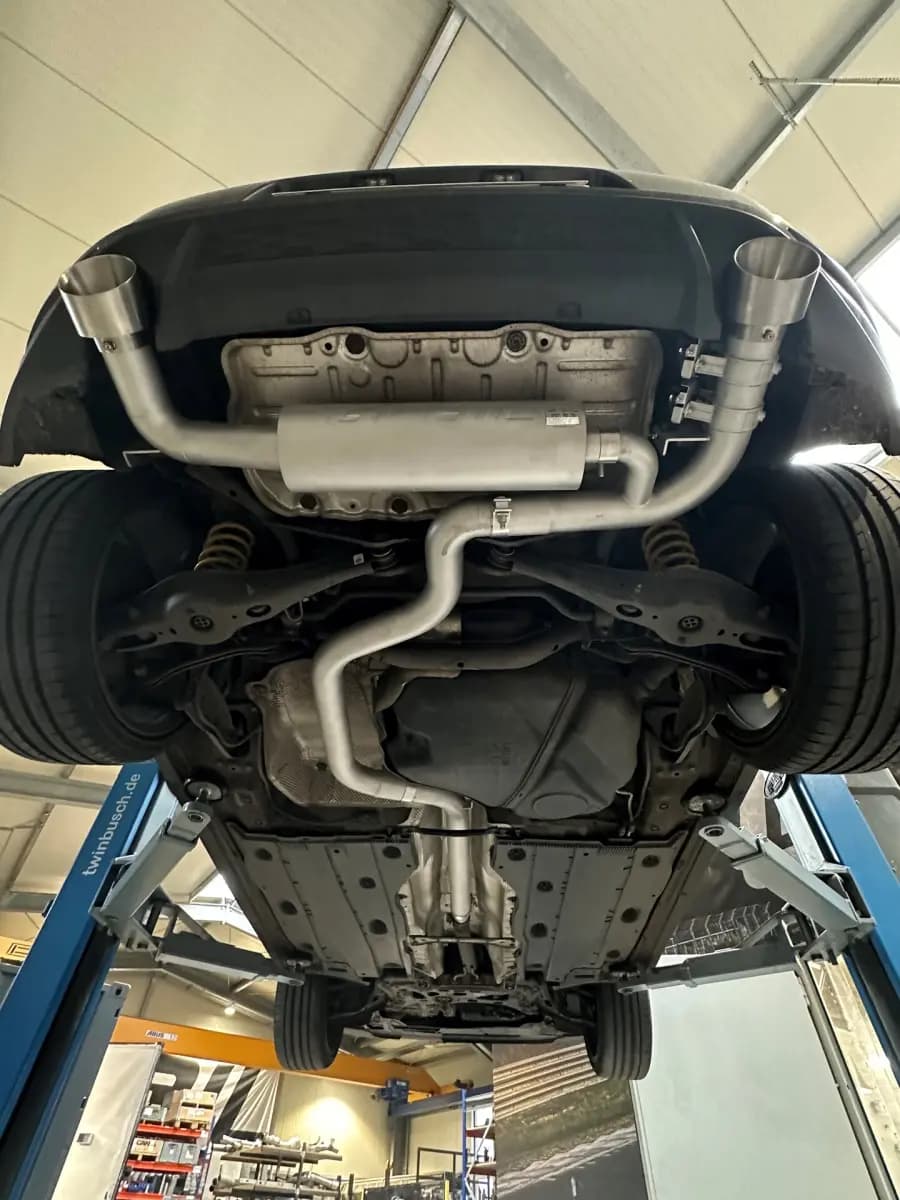 VW GOLF 7 GTI TCR - GRAIL DUPLEX SPORTAUSPUFF ANLAGE AB OPF