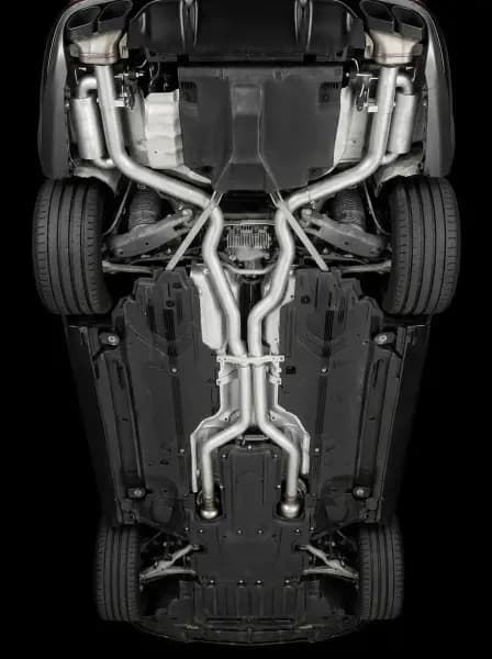 MERCEDES C-KLASSE AMG C63 - GRAIL DUPLEX SPORTAUSPUFF ANLAGE AB KAT V.1