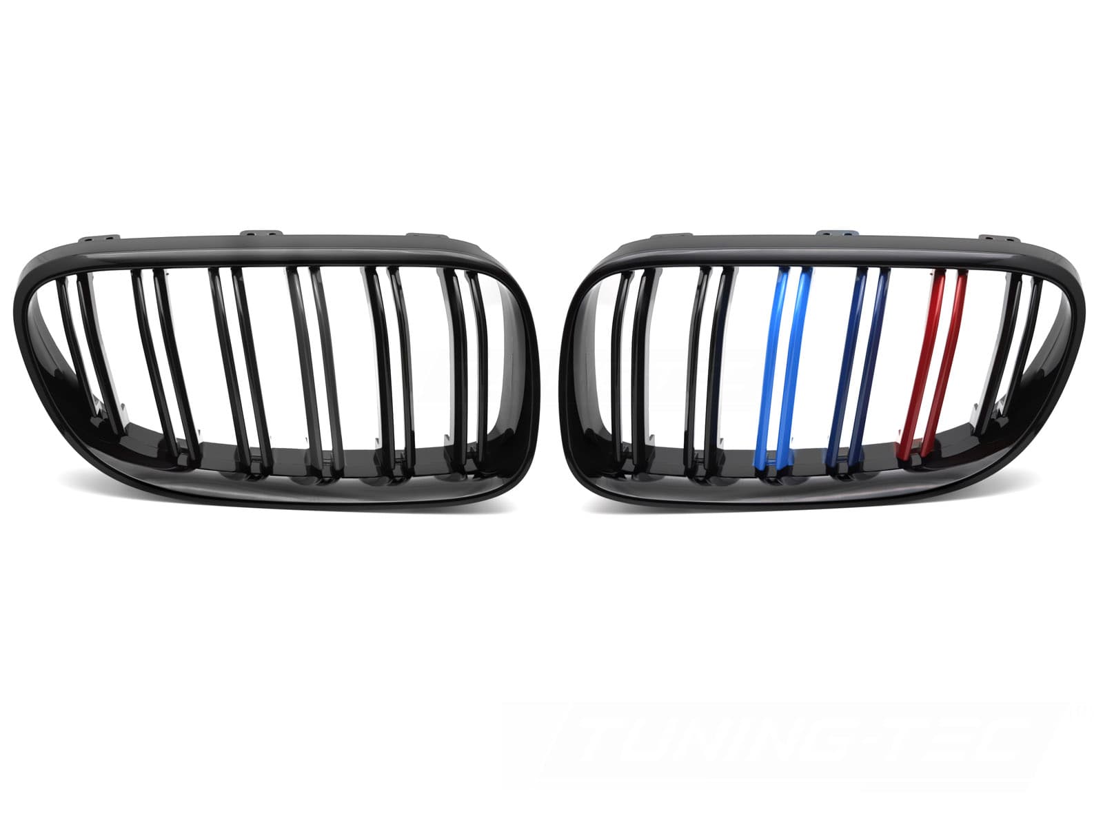 BMW E92LCI COUPE - GLANZ SPORTGRILL TRI-COLOR M-PERFORMANCE OPTIK V.8