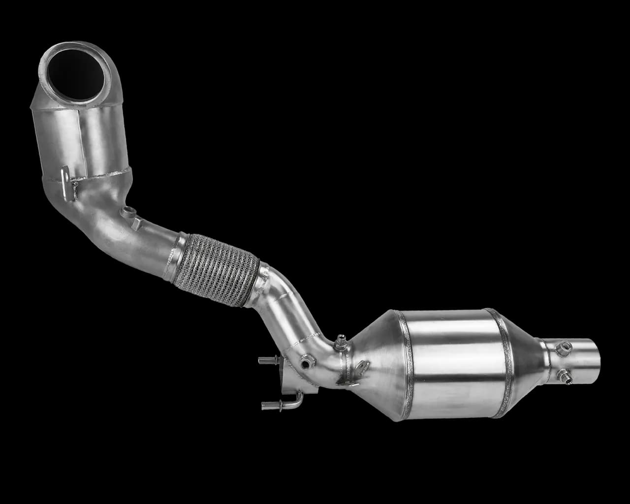 SEAT LEON CUPRA 290 - BULL-X DOWNPIPE MIT 200 ZELLEN HJS SPORT KATALYSATOR – Bull-X