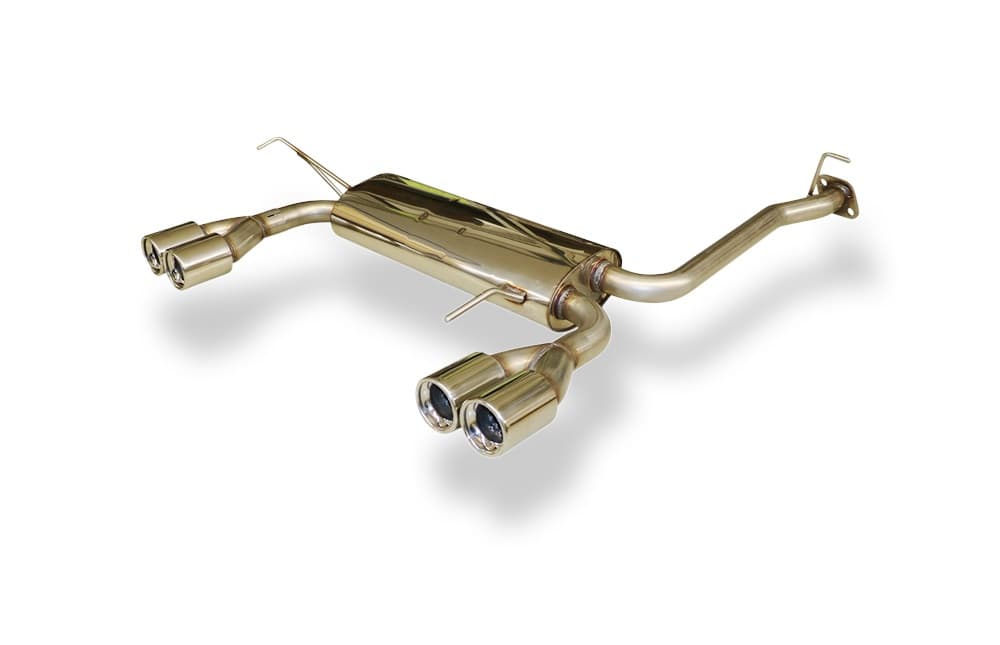 HONDA PRELUDE - FOX DUPLEX SPORTAUSPUFF QUER