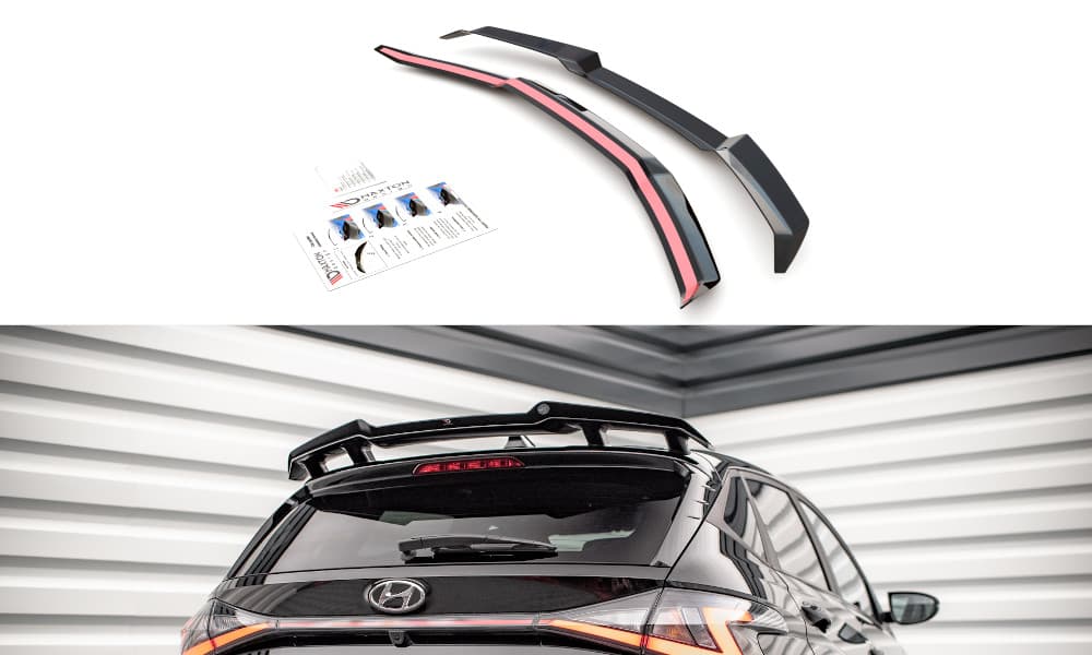 HYUNDAI I20 N - MAXTON DESIGN SPOILER CAP DACHSPOILER ANSATZ – Maxton Design