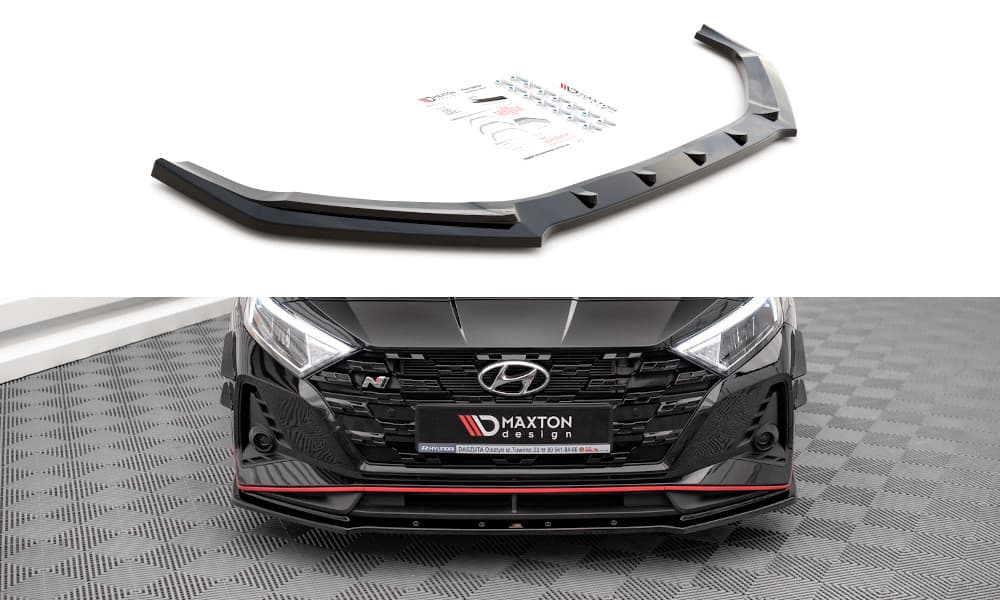 HYUNDAI I20 N - MAXTON DESIGN RACING FRONTANSATZ SPOILER LIPPE V.1 – Maxton Design