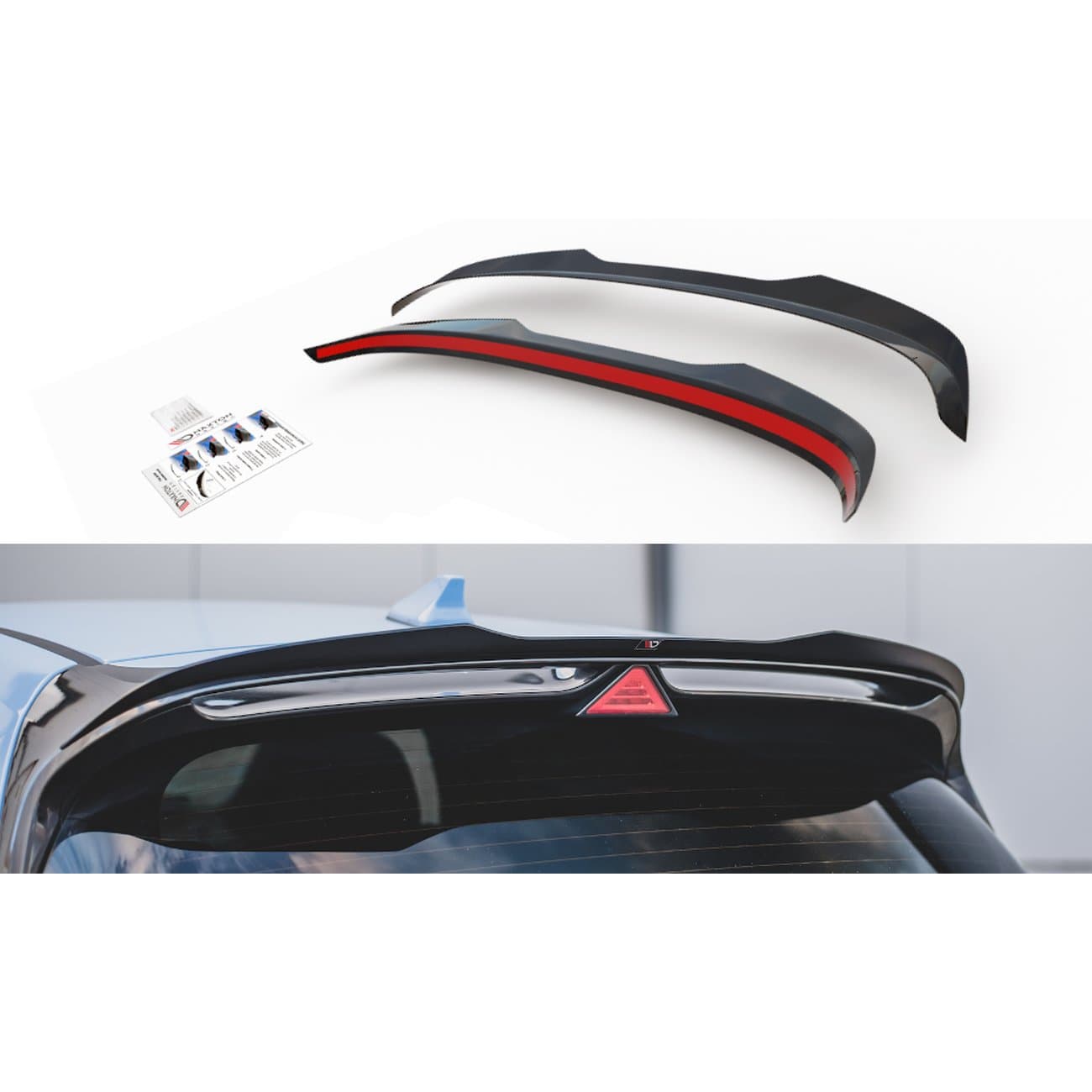 HYUNDAI I30 N - MAXTON DESIGN SPOILER CAP DACHSPOILER ANSATZ – Maxton Design