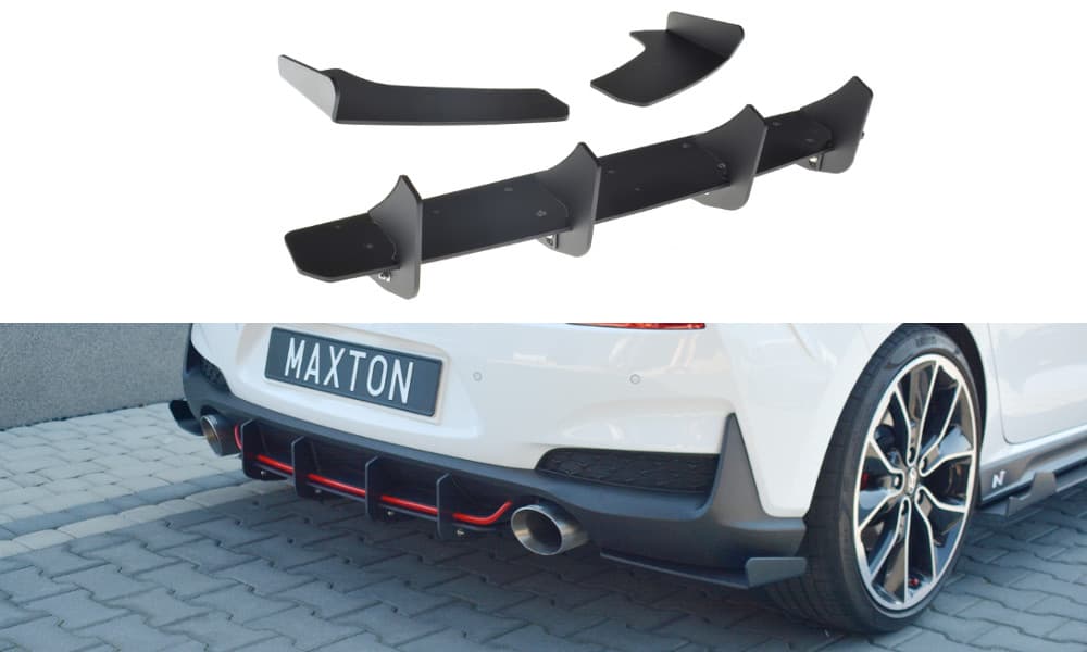 HYUNDAI I30 N - MAXTON DESIGN HECK DIFFUSOR ANSATZ CNC – Maxton Design