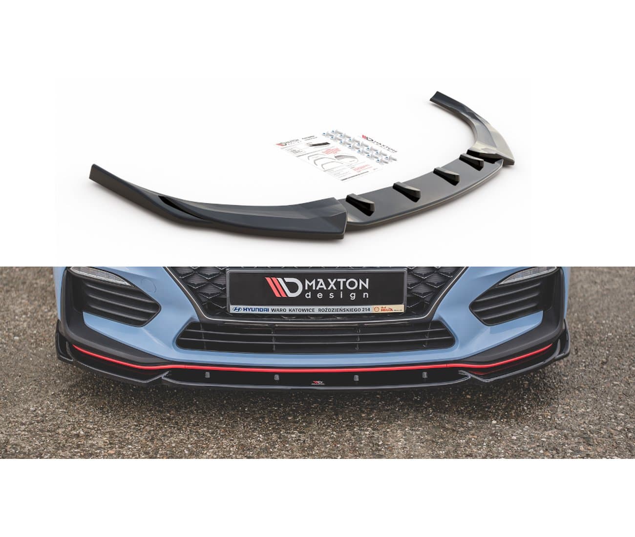 HYUNDAI I30 N - MAXTON DESIGN RACING FRONTANSATZ SPOILER LIPPE (DTC) – Maxton Design