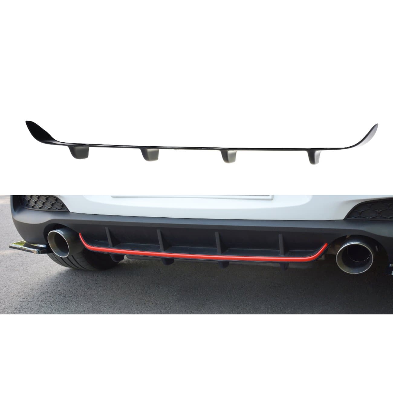 HYUNDAI I30 N - MAXTON DESIGN HECK DIFFUSOR ANSATZ – Maxton Design