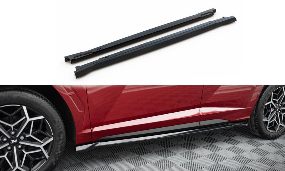 HYUNDAI TUCSON - MAXTON DESIGN SEITENSCHWELLER ANSATZ CUP LEISTEN – Maxton Design