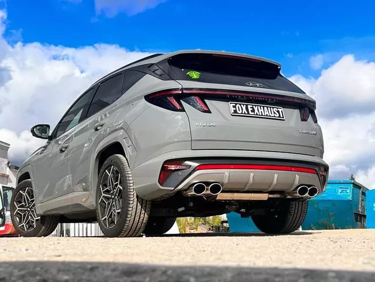 HYUNDAI TUCSON - FOX DUPLEX SPORTAUSPUFF – Fox