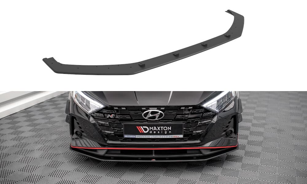 HYUNDAI I20 N - MAXTON DESIGN STREET PRO FRONTANSATZ SPOILER LIPPE – Maxton Design