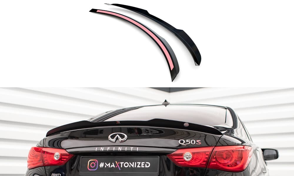 INFINITI Q50 - MAXTON DESIGN KOFFERRAUM HECKLIPPE SPOILER