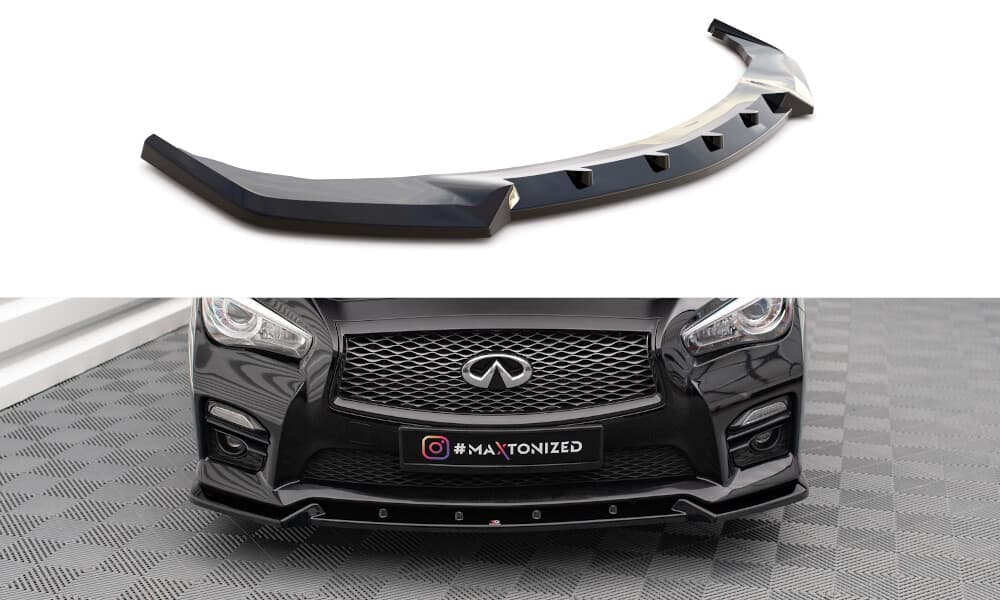 INFINITI Q50 - MAXTON DESIGN FRONTSPOILER LIPPE V.2