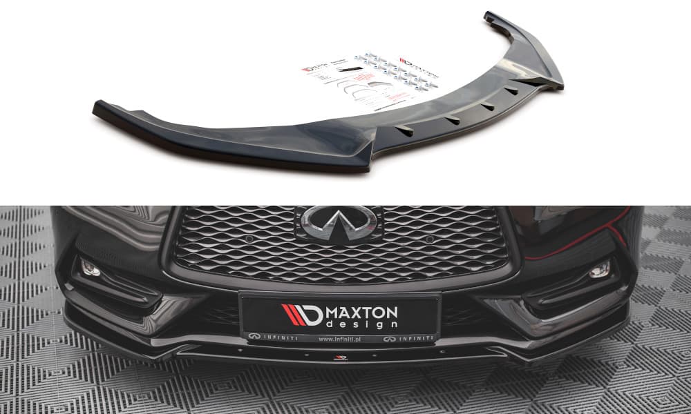 INFINITI Q60 - MAXTON DESIGN FRONTSPOILER LIPPE V.1