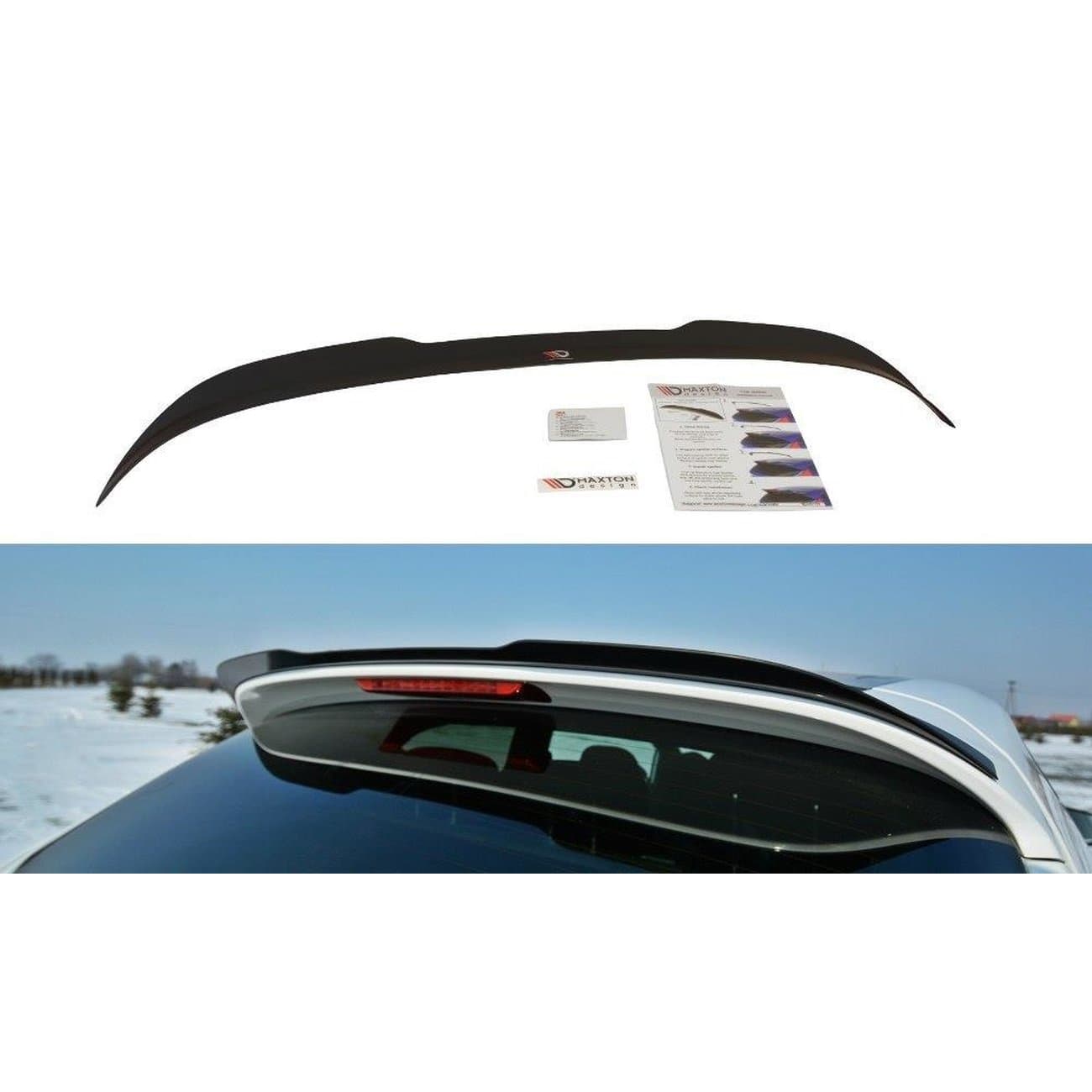KIA PRO CEE'D - MAXTON DESIGN DACHSPOILER LIPPE ABRISSKANTE