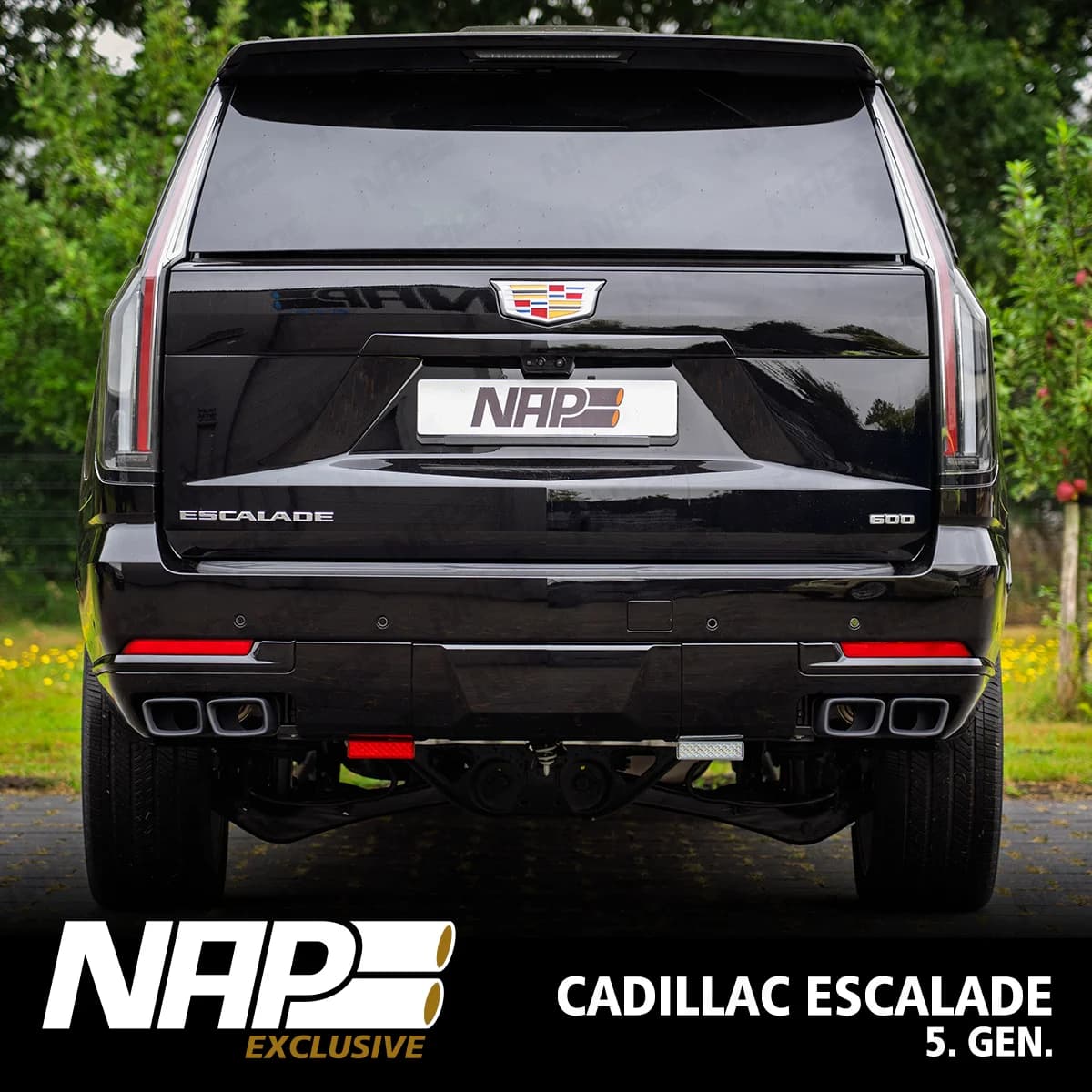 CADILLAC ESCALADE - NAP DUPLEX SPORTAUSPUFF ANLAGE