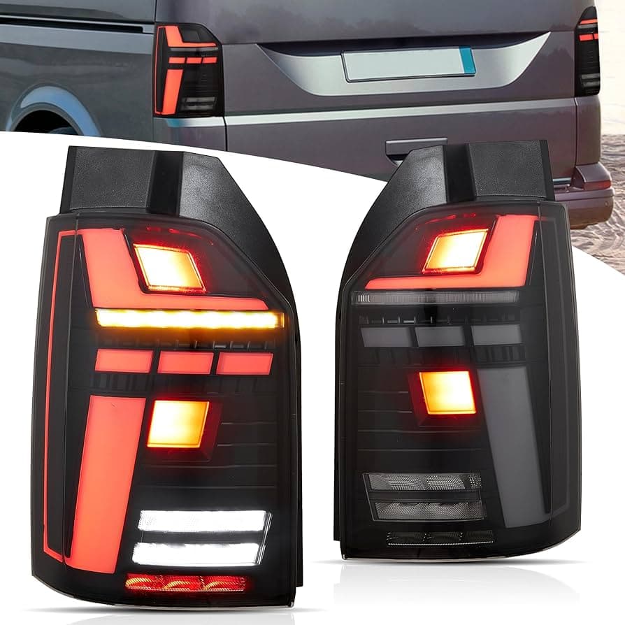 VW T6 - FULL LED DYNAMIC LIGHTBAR RÜCKLEUCHTEN & WELCOME LIGHT