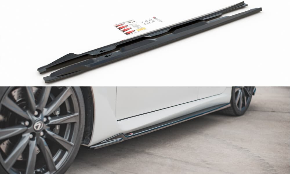 LEXUS IS F - MAXTON DESIGN SEITENSCHWELLER CUP LEISTEN