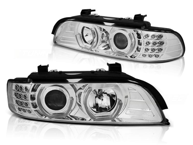 BMW E39 - SCHEINWERFER LED 3D ANGEL EYES