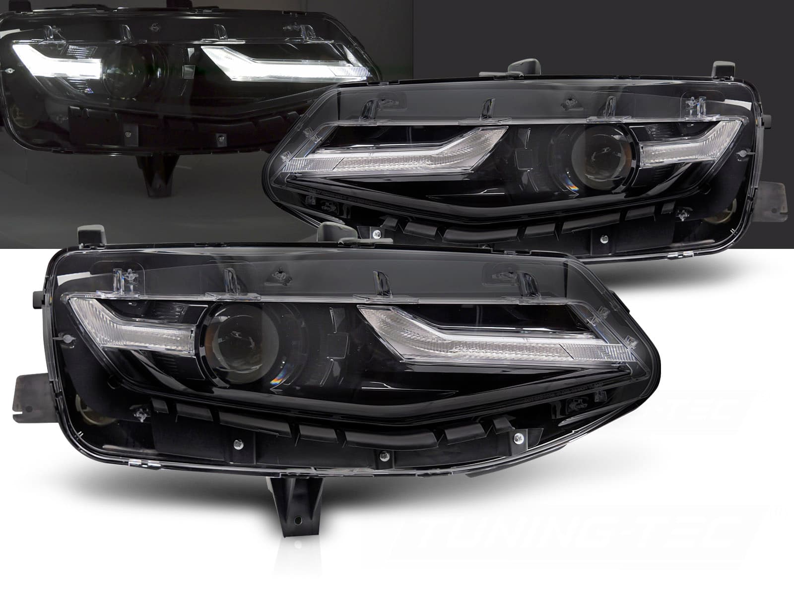 CHEVROLET CAMARO 2019->2023 - FULL LED LIGHTBAR SCHEINWERFER (DYNAMIC)