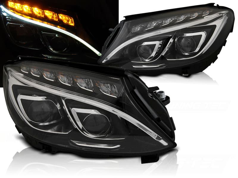 MERCEDES C-KLASSE - FULL LED TAGFAHRLICHT SCHEINWERFER