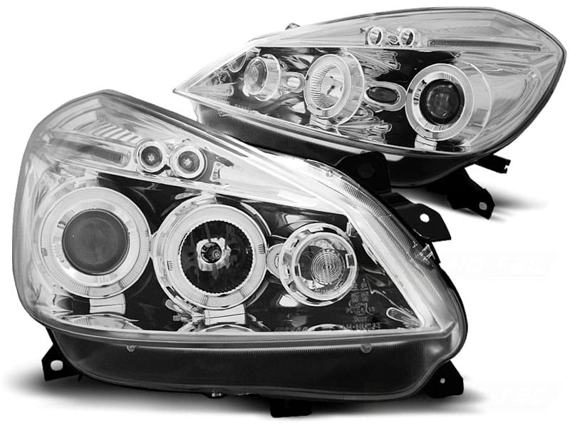 RENAULT CLIO 3 - SCHEINWERFER ANGEL EYES