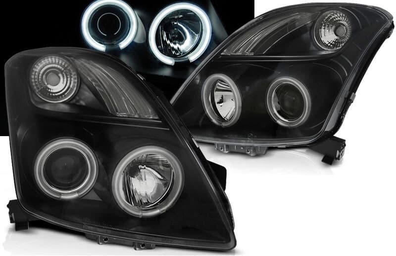 SUZUKI SWIFT - CCFL ANGEL EYES SCHEINWERFER