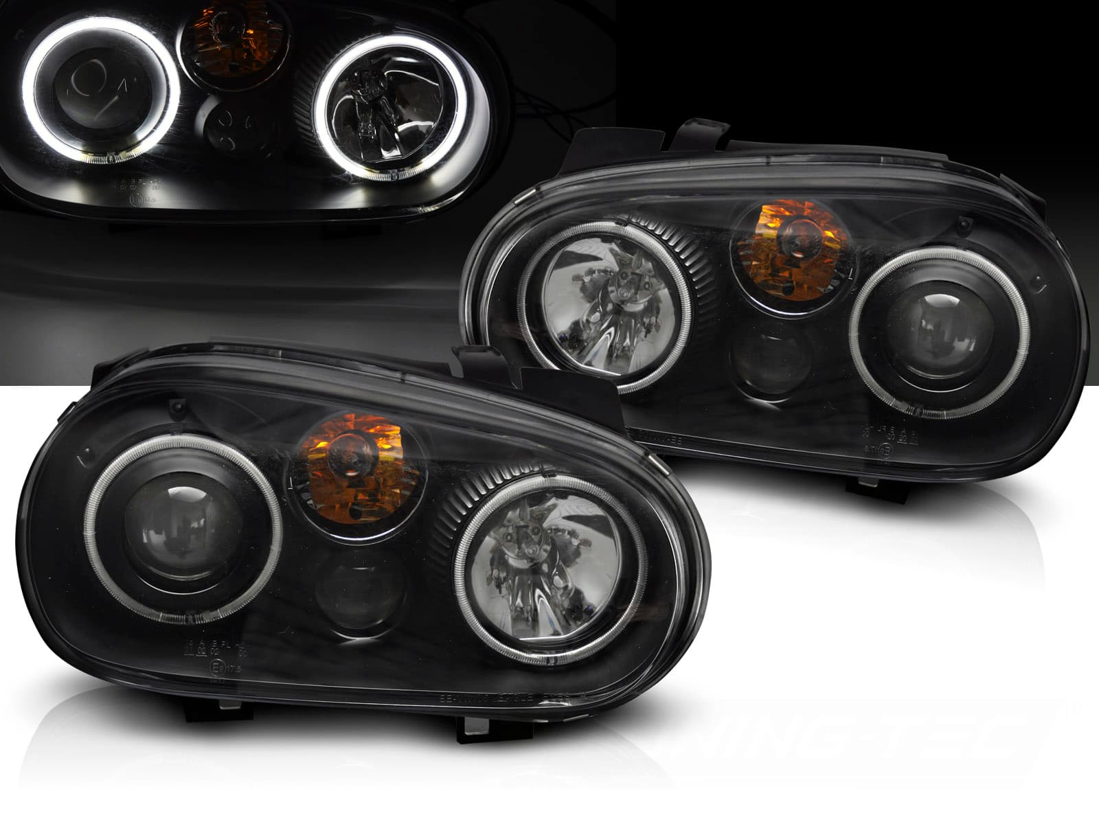 VW GOLF 4 - SCHEINWERFER ANGEL EYES (CCFL)