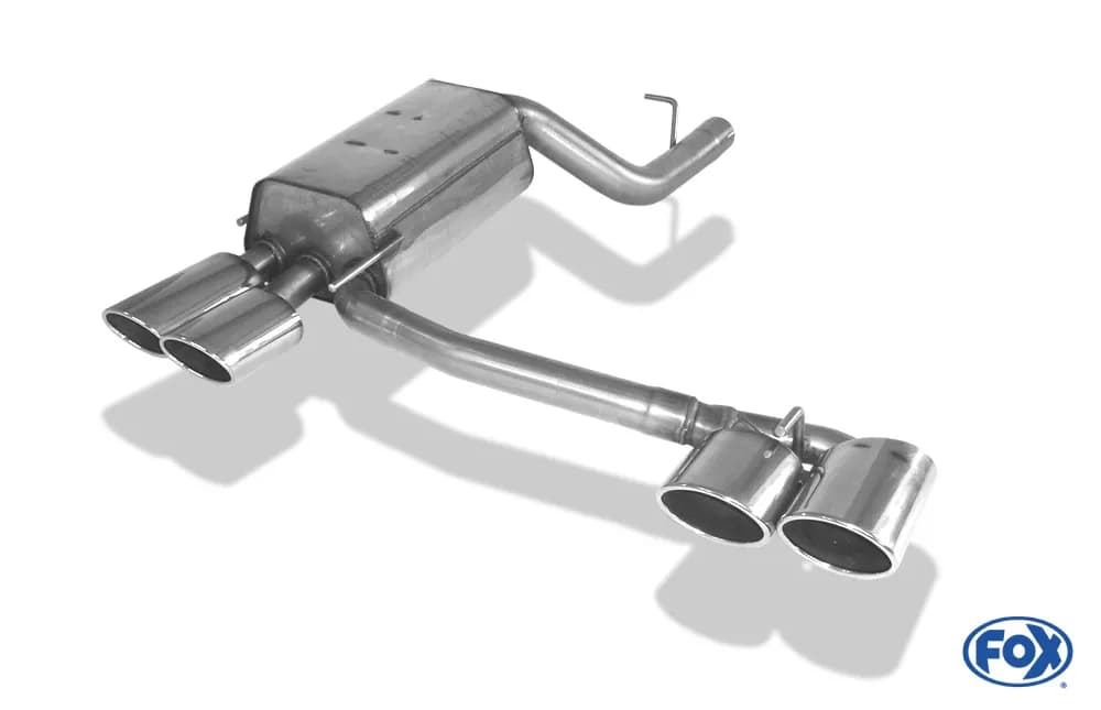 MERCEDES CLK - FOX DUPLEX SPORTAUSPUFF – Fox