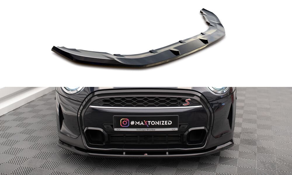 MINI COOPER JCW 2022+ - MAXTON DESIGN FRONTSPOILER | FRONTLIPPE V.1 – Maxton Design