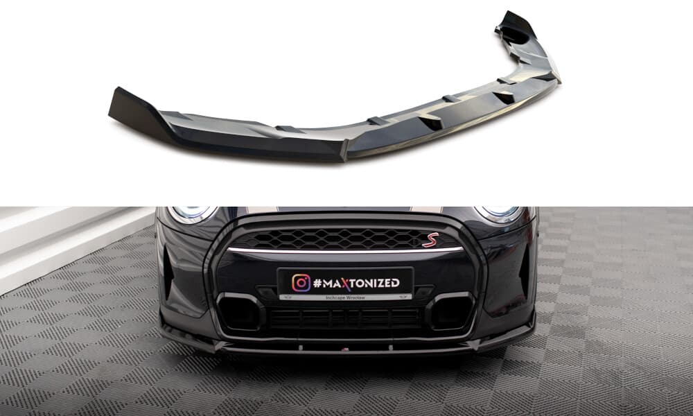 MINI COOPER JCW 2022+ - MAXTON DESIGN FRONTSPOILER | FRONTLIPPE V.2 – Maxton Design