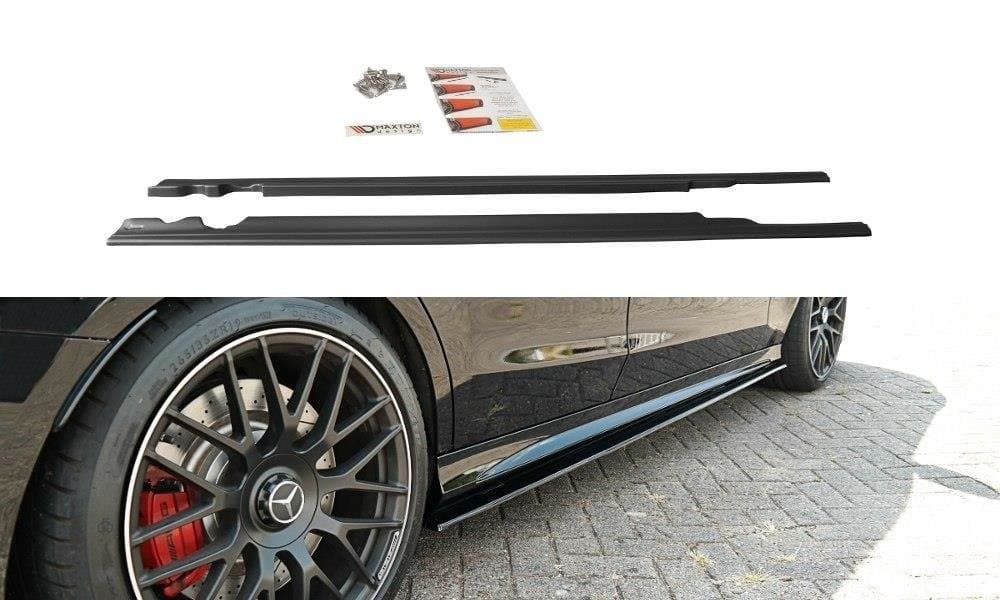 MERCEDES C63 AMG - MAXTON DESIGN SEITENSCHWELLER ANSATZ CUP LEISTEN