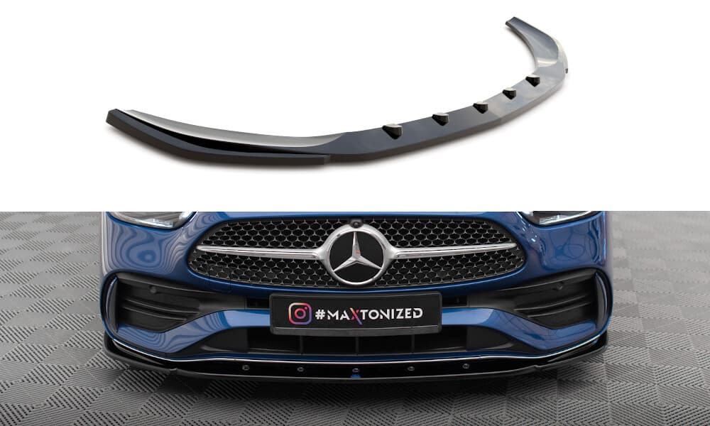 MERCEDES C-KLASSE - MAXTON DESIGN FRONTLIPPE SPOILER V.2 – Maxton Design
