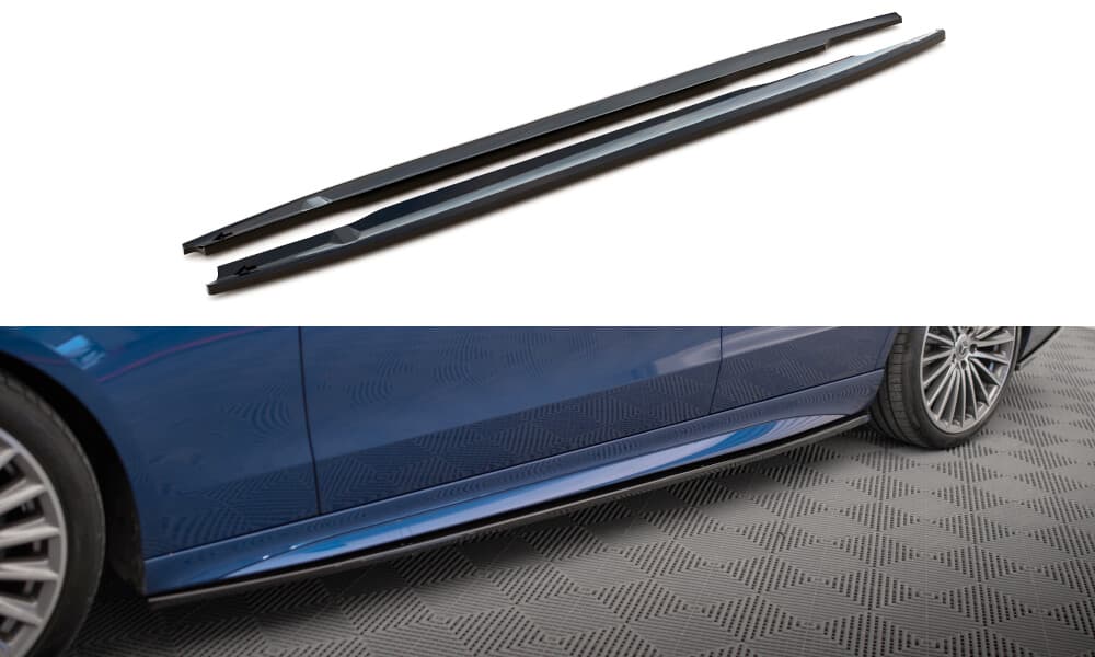 MERCEDES C-KLASSE - MAXTON DESIGN SEITENSCHWELLER ANSATZ CUP LEISTEN – Maxton Design