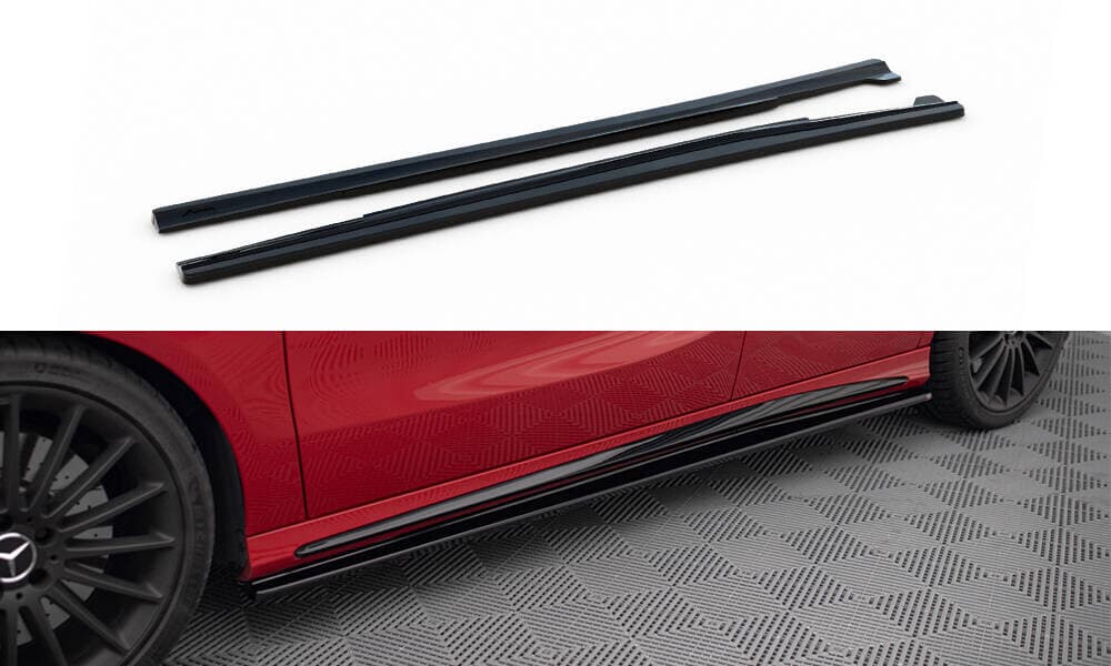 MERCEDES A45 AMG - MAXTON DESIGN SEITENSCHWELLER CUP LEISTEN ANSATZ – Maxton Design