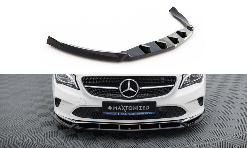 MERCEDES CLA - MAXTON DESIGN FRONTSPOILER LIPPE V.1 – Maxton Design