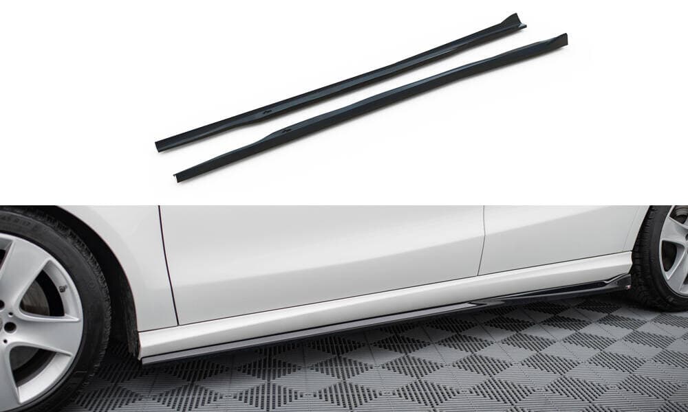 MERCEDES CLA - MAXTON DESIGN SEITENSCHWELLER ANSATZ RACING – Maxton Design