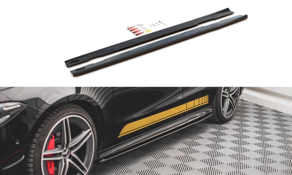 MERCEDES CLA 35 AMG - MAXTON DESIGN SEITENSCHWELLER ANSATZ CUP LEISTEN – Maxton Design
