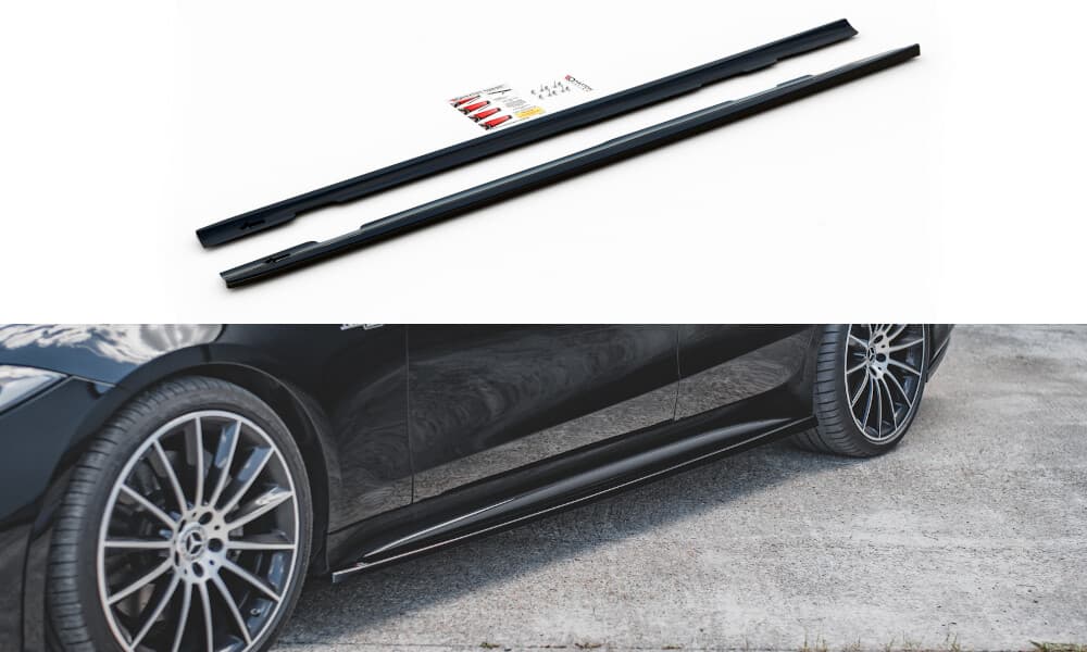 MERCEDES CLS 53 AMG - MAXTON DESIGN SEITENSCHWELLER ANSATZ CUP LEISTEN – Maxton Design
