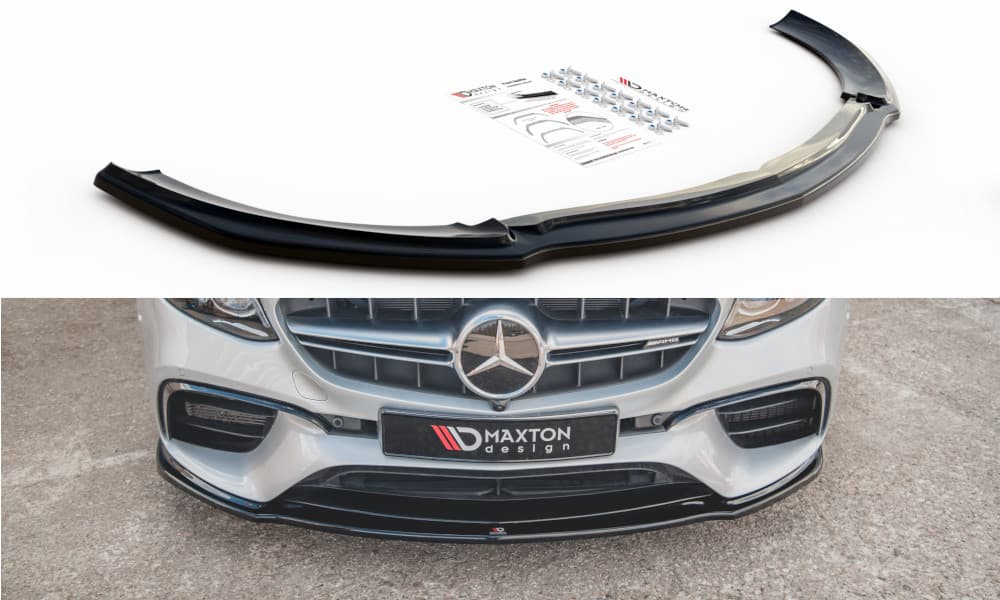 MERCEDES E63 AMG - MAXTON DESIGN FRONTSPOILER FRONTLIPPE V.2 (DTC)