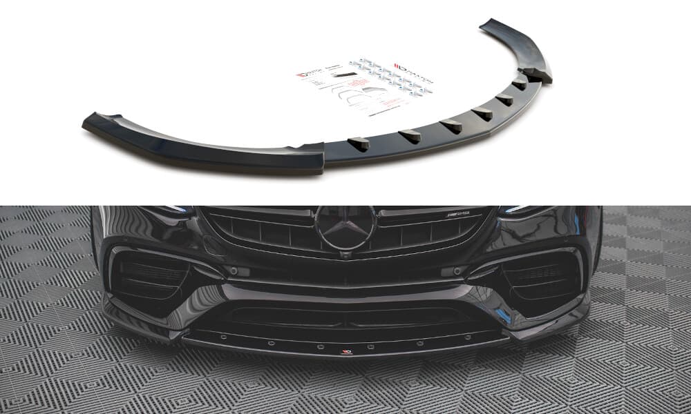 MERCEDES E63 AMG - MAXTON DESIGN FRONTSPOILER FRONTLIPPE V.3 (DTC) – Maxton Design