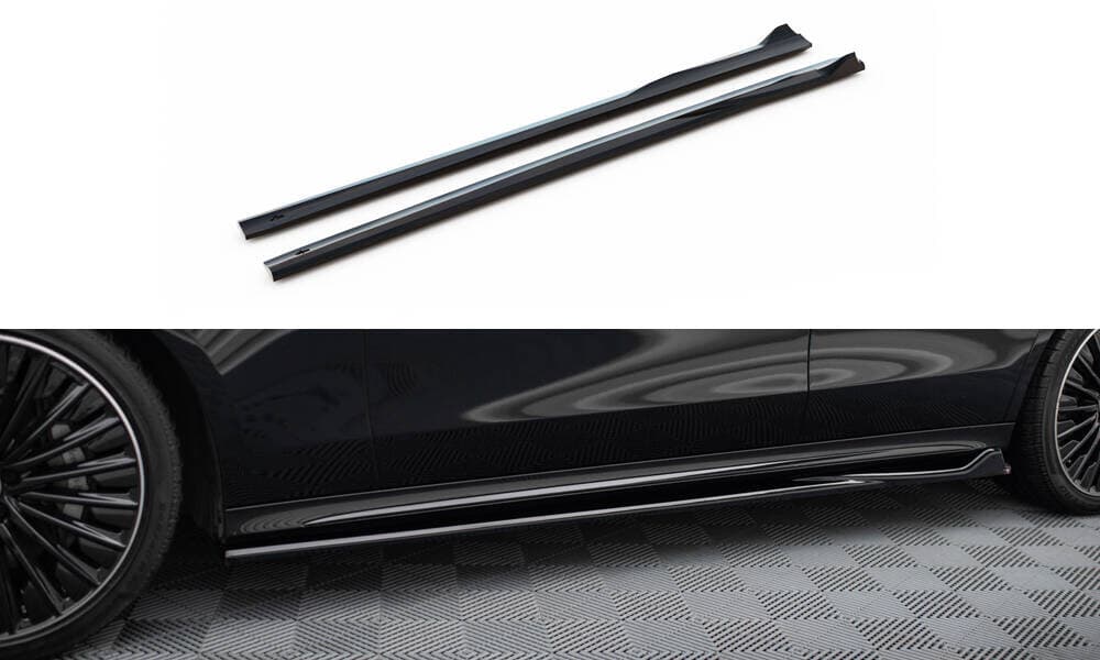MERCEDES E-KLASSE - MAXTON DESIGN SEITENSCHWELLER ANSATZ CUP LEISTEN – Maxton Design
