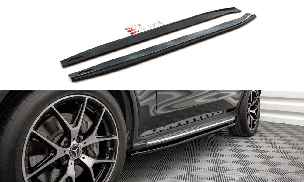 MERCEDES GLC COUPE FACELIFT - MAXTON DESIGN SEITENSCHWELLER CUP LEISTEN V.1 – Maxton Design