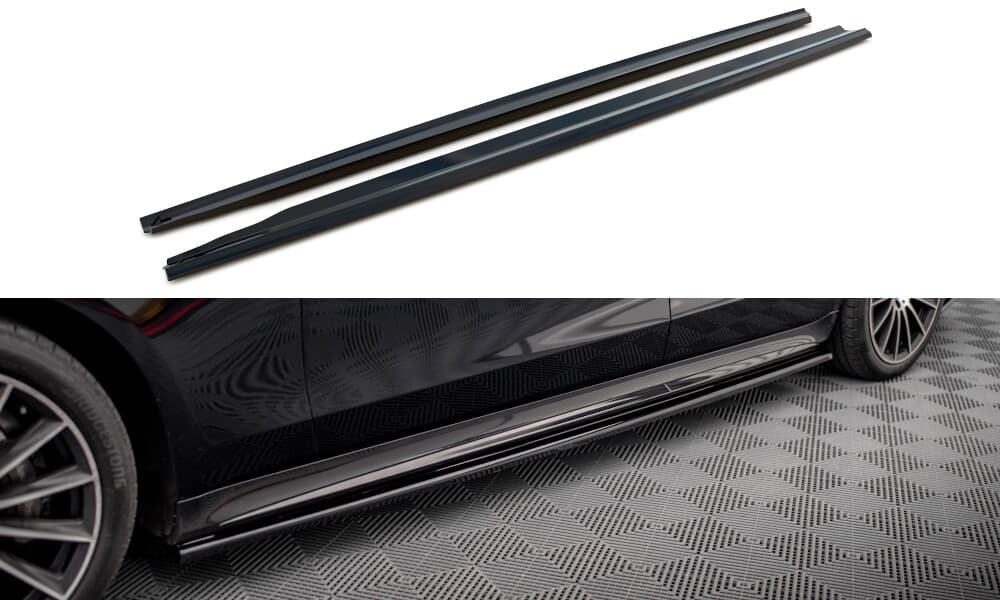 MERCEDES S-KLASSE - MAXTON DESIGN SEITENSCHWELLER ANSATZ CUP LEISTEN – Maxton Design
